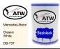 Preview: Mercedes-Benz, Classic White, DB-737: 500ml Lackdose, von ATW Autoteile West.